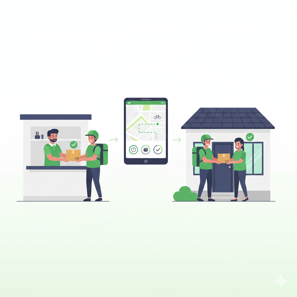 VIPick smart pickup and delivery